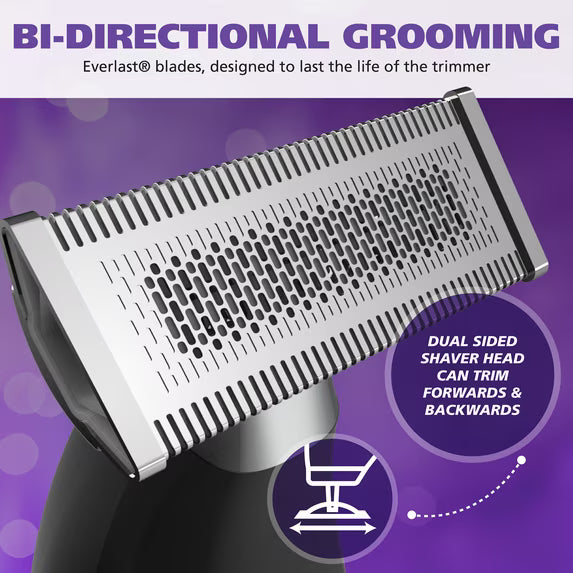 Wahl Be Radiant Rechargeable Bikini Groomer, Purple –