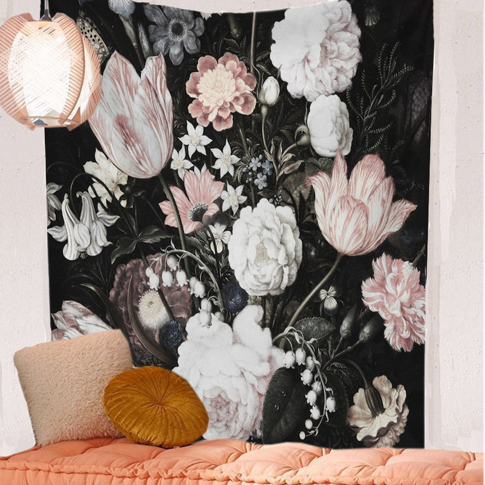 Beach towel tapestry – Black 0