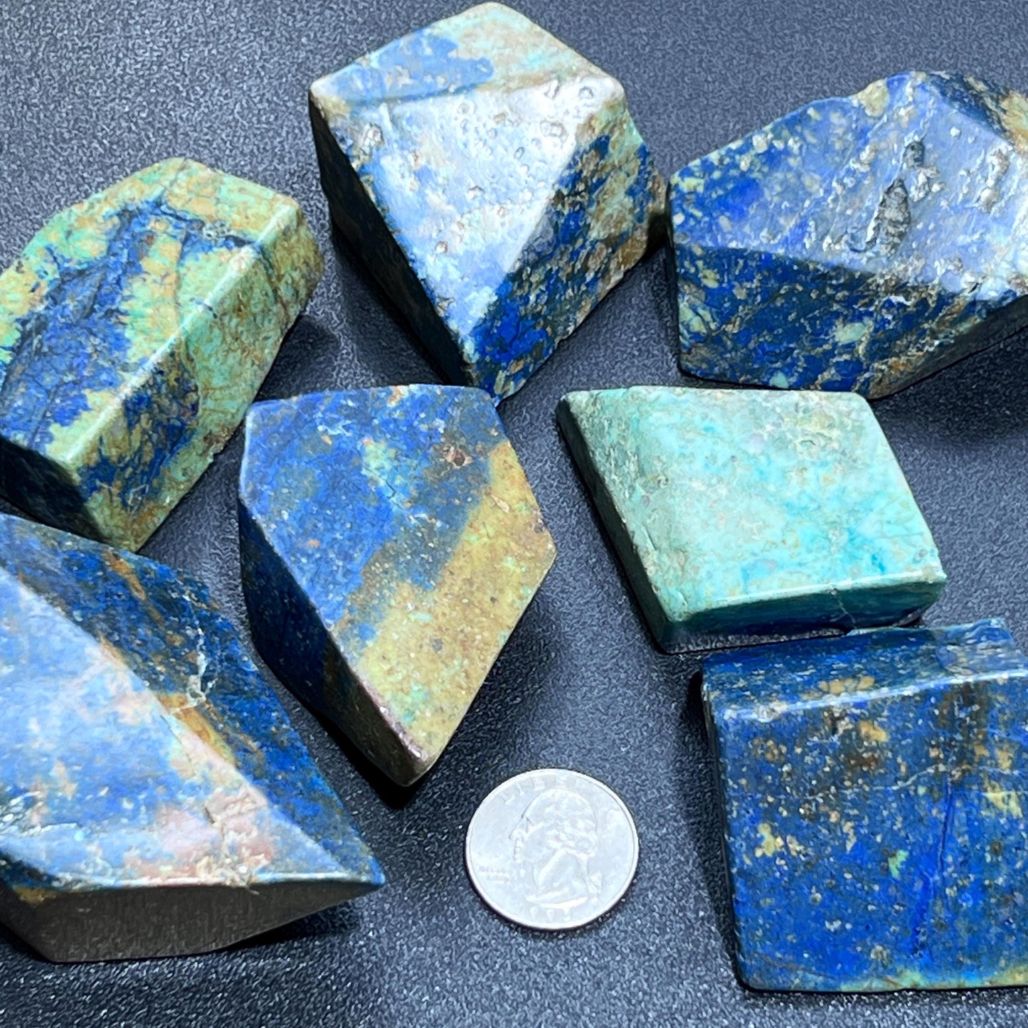 Azurite And Chrysocolla Free-form Shapes Carving Wholesale – Home & Living > Home Decor > Home Accents > Rocks & Geodes