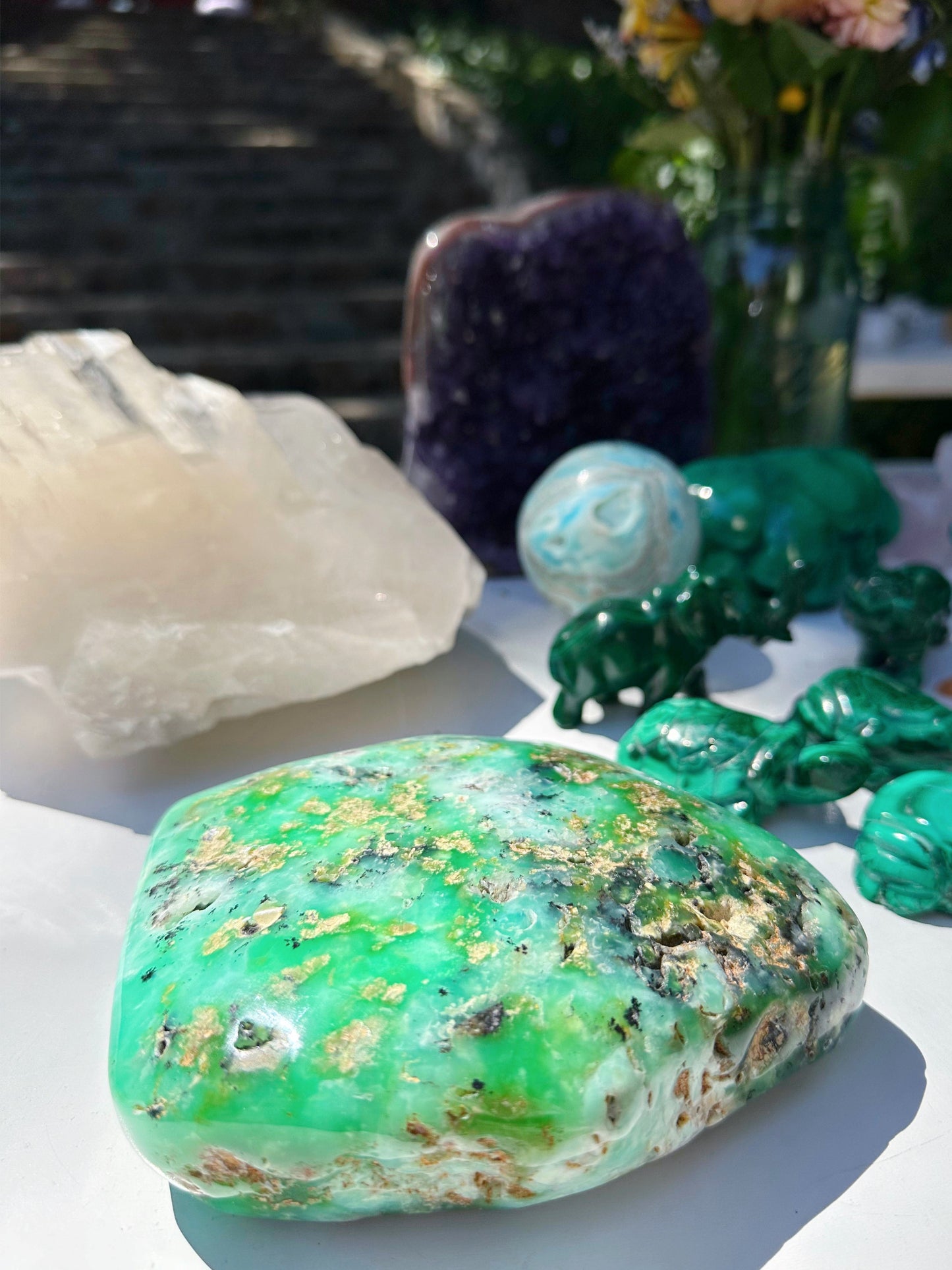 Chrysoprase Freeform - from Australian –