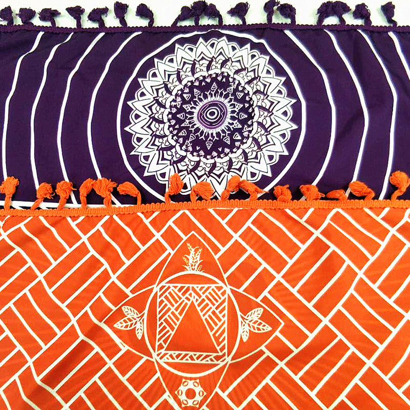 Bohemia India Mandala Blanket Beach Yoga Mat – 0