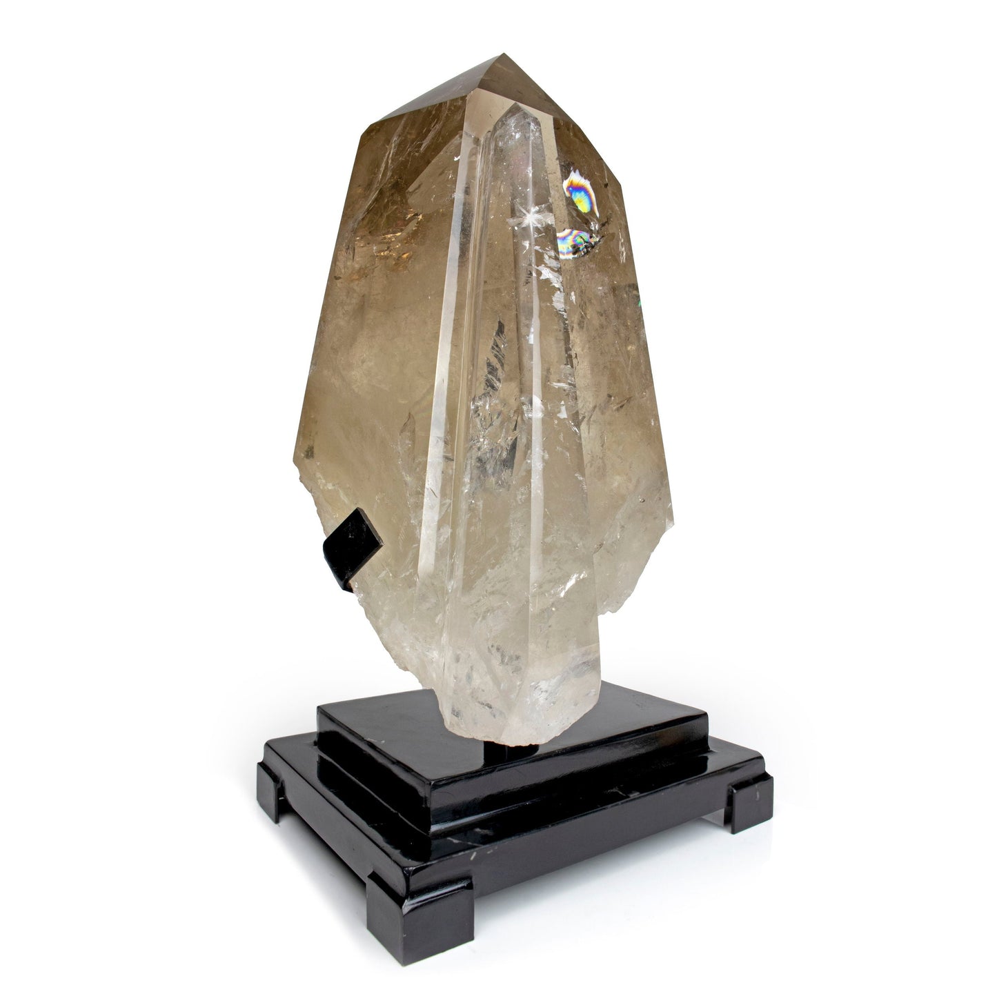 Brazilian Citrine Double Point Crystal on Custom Stand - Natural – Crystals & Minerals