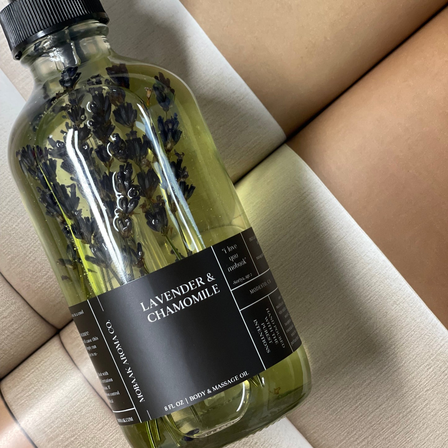 Lavender Chamomile Body Oil - Organic Moisturizing Massage Oil for Dry Skin – Body Oil