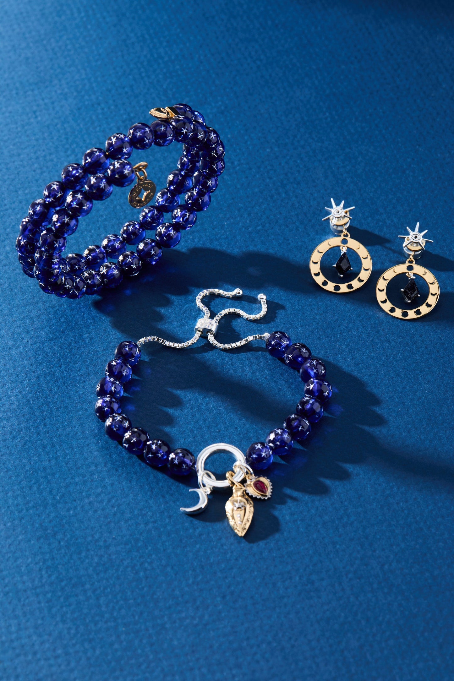 Moon Phase Statement Earring