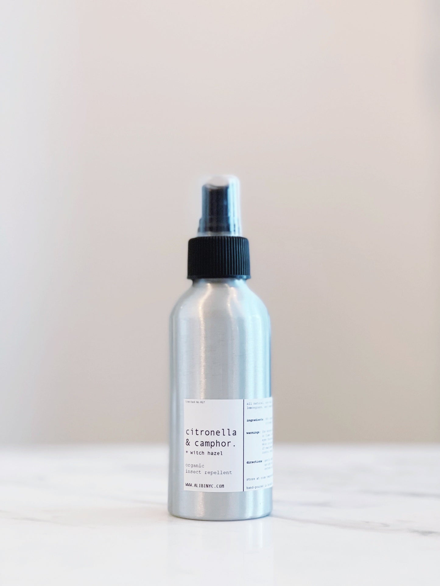 CITRONELLA & CAMPHOR | ORGANIC INSECT REPELLENT