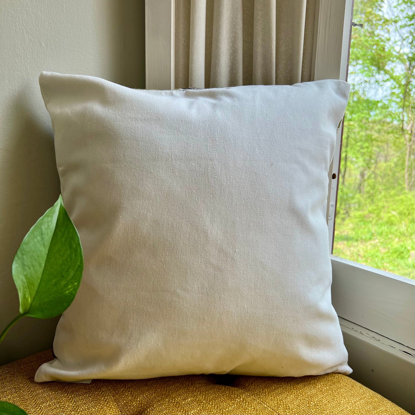Bird and Bloom Embroidered Pillow Cover – Throw Pillows