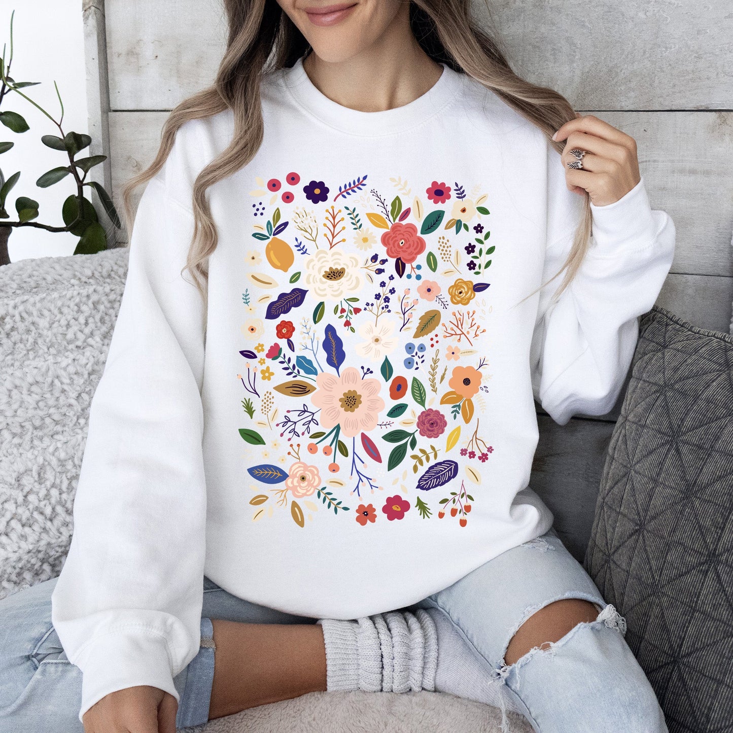 Floral Bloom - Sweatshirt