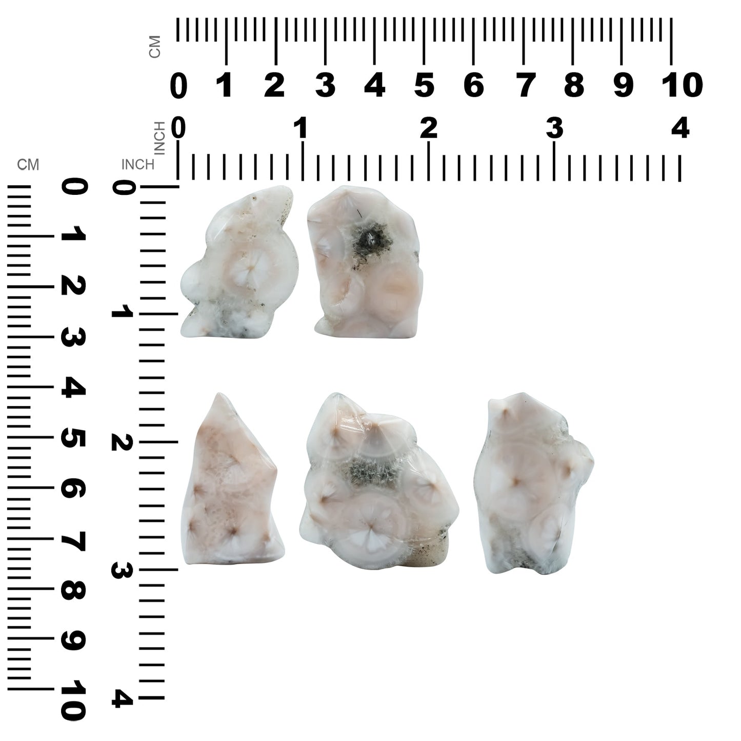 Starborn Pink Natrolite Irregular Cabochon 33 - 40 mm, 1 Piece – RP - Regular Price