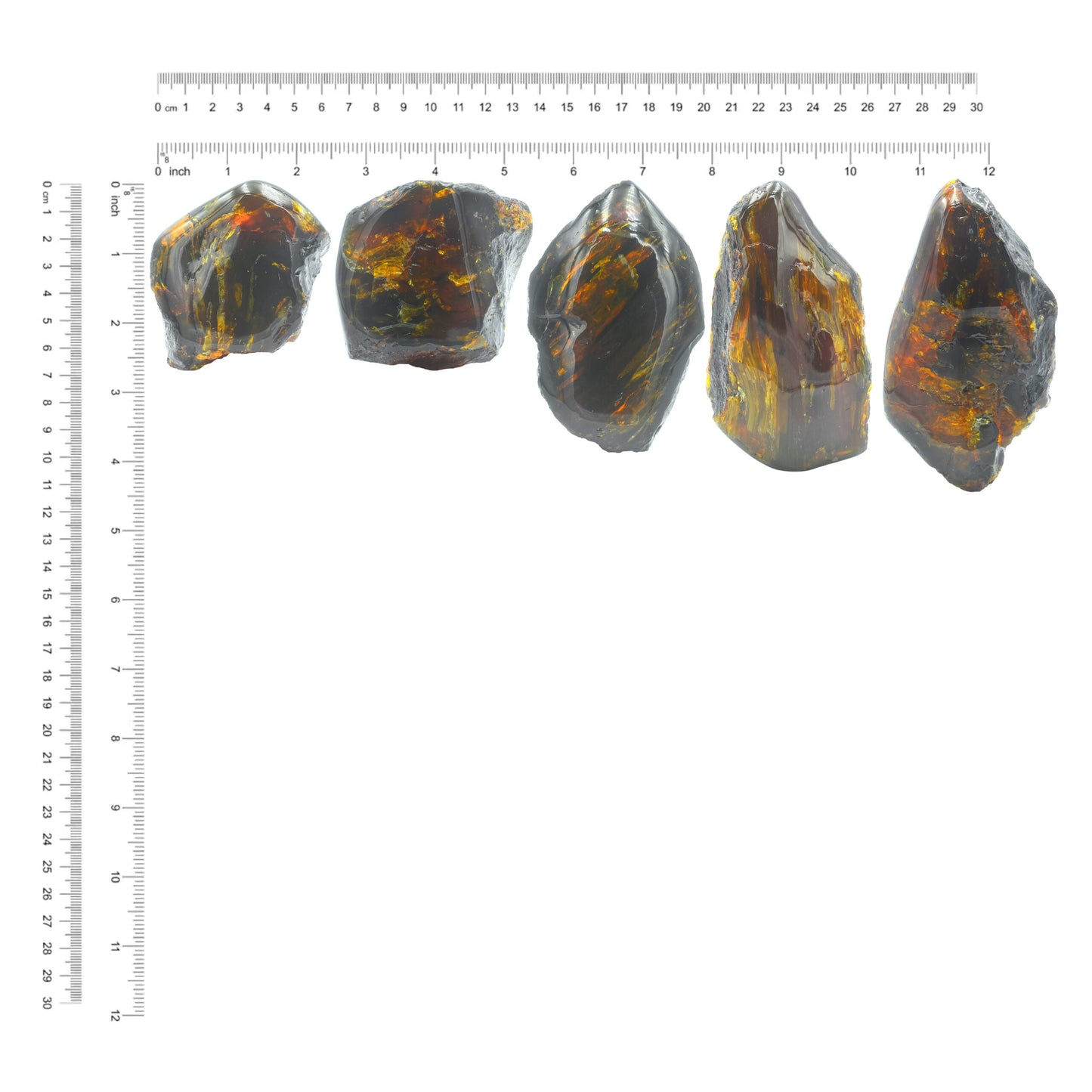 Starborn Polished Lion's Mane Sumatra Amber Collector (130g-150g) - 1 Piece – RP - Regular Price