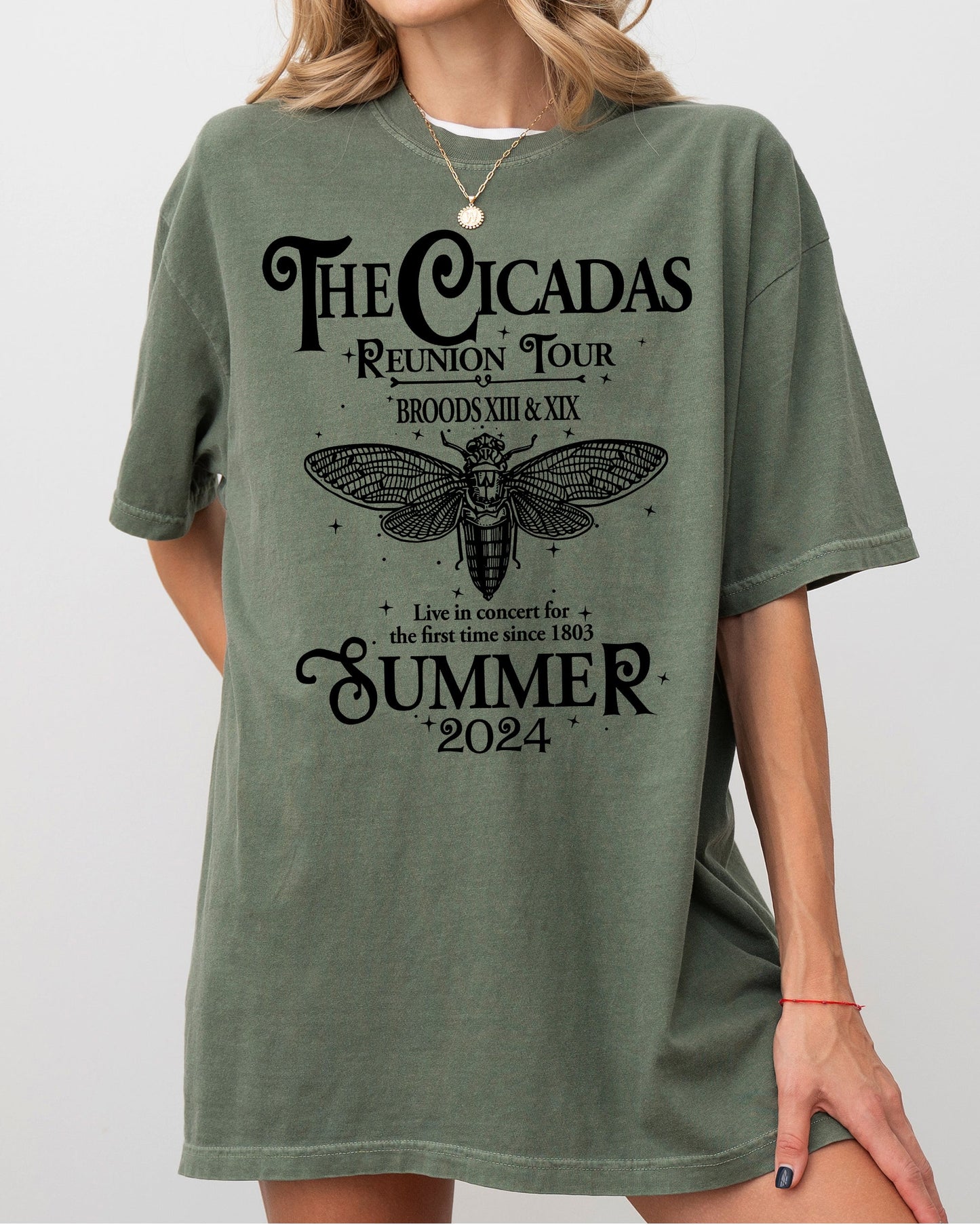 Cicadas Reunion Tour - Comfort Colors T-Shirt