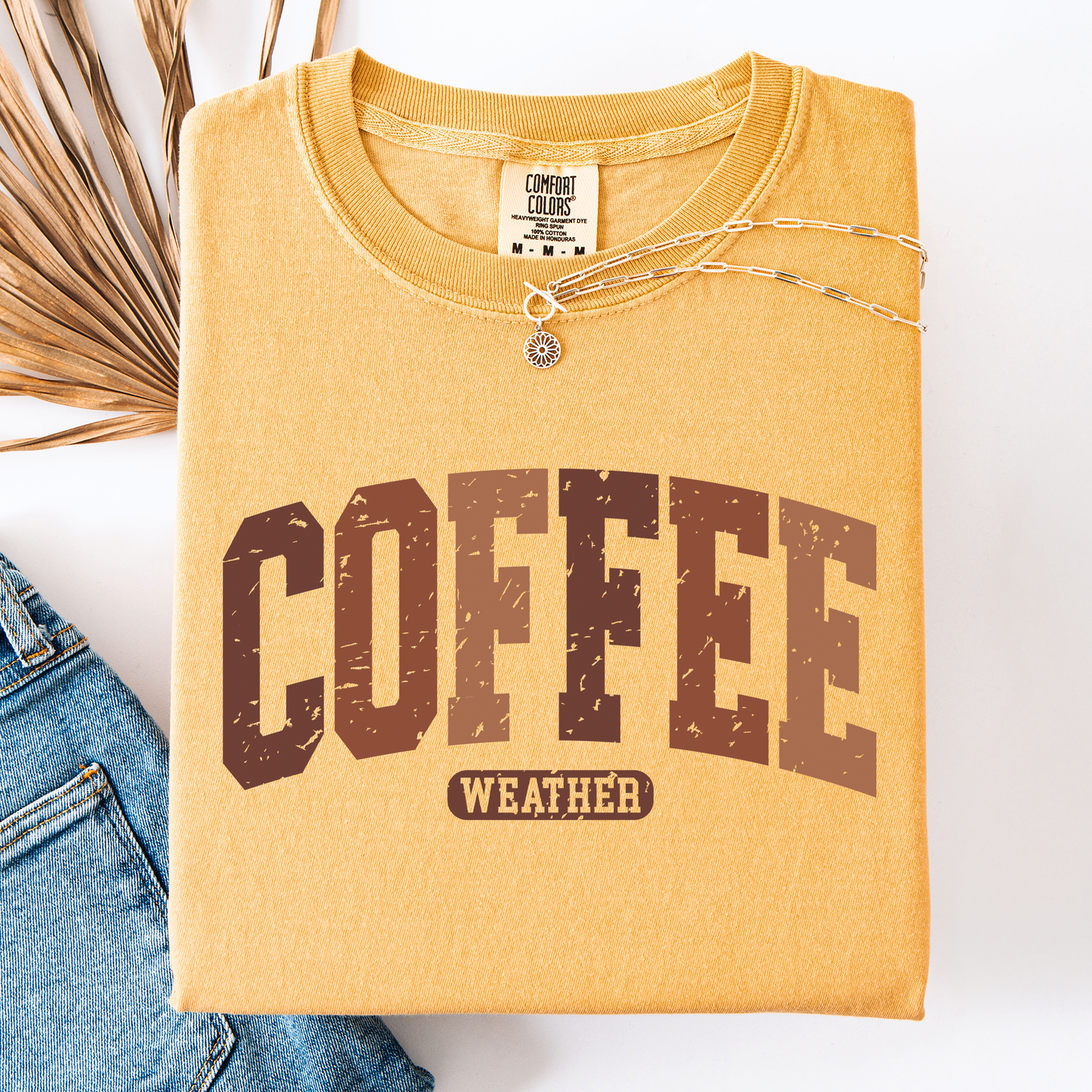Coffee Weather Comfort Colors T-Shirt