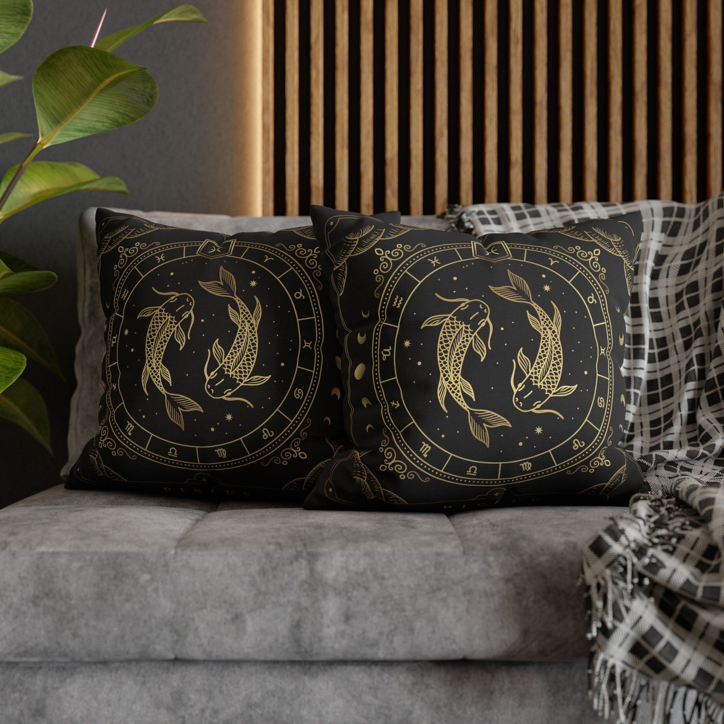 Zodiac Series - PICSES ♓ - Throw Pillow