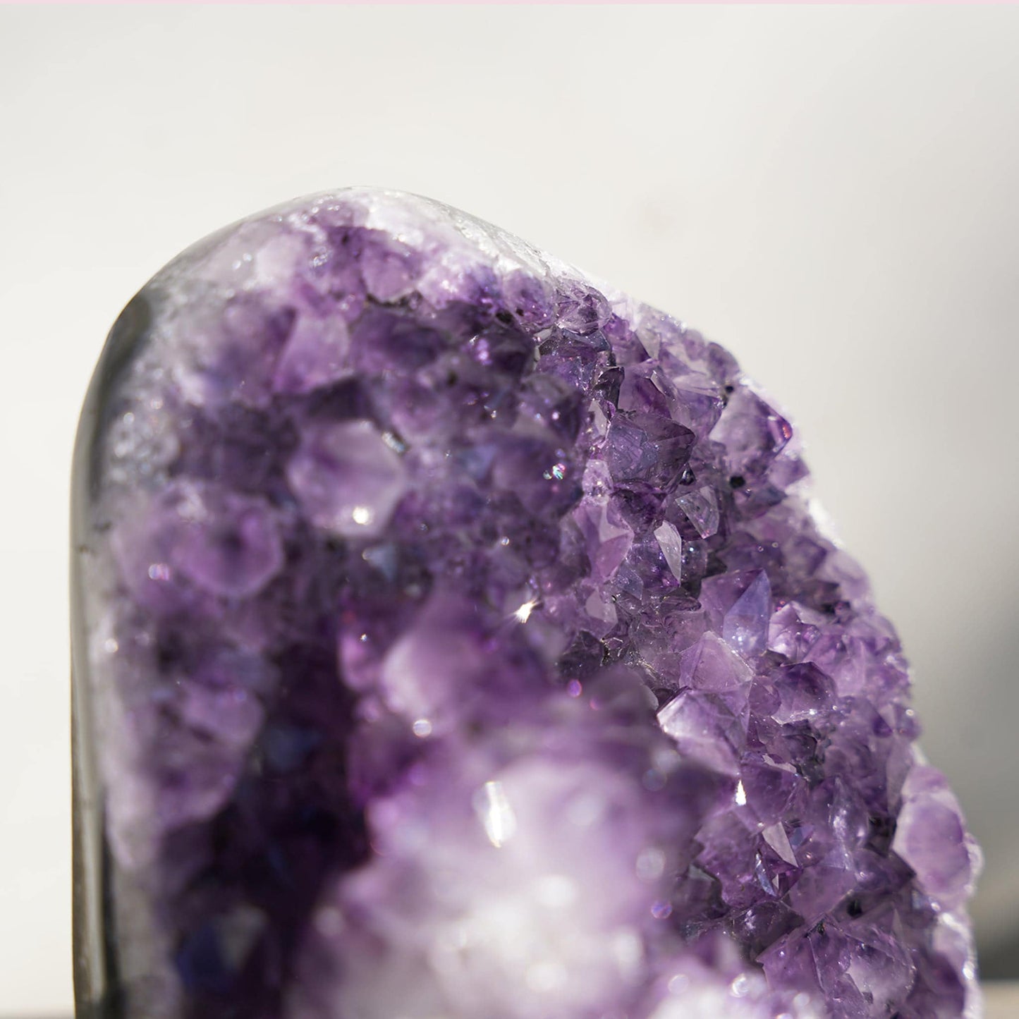 COSMIC Cut-Base Amethyst Geode – Amethysts Geode Crystals Rare Minerals Stalactites