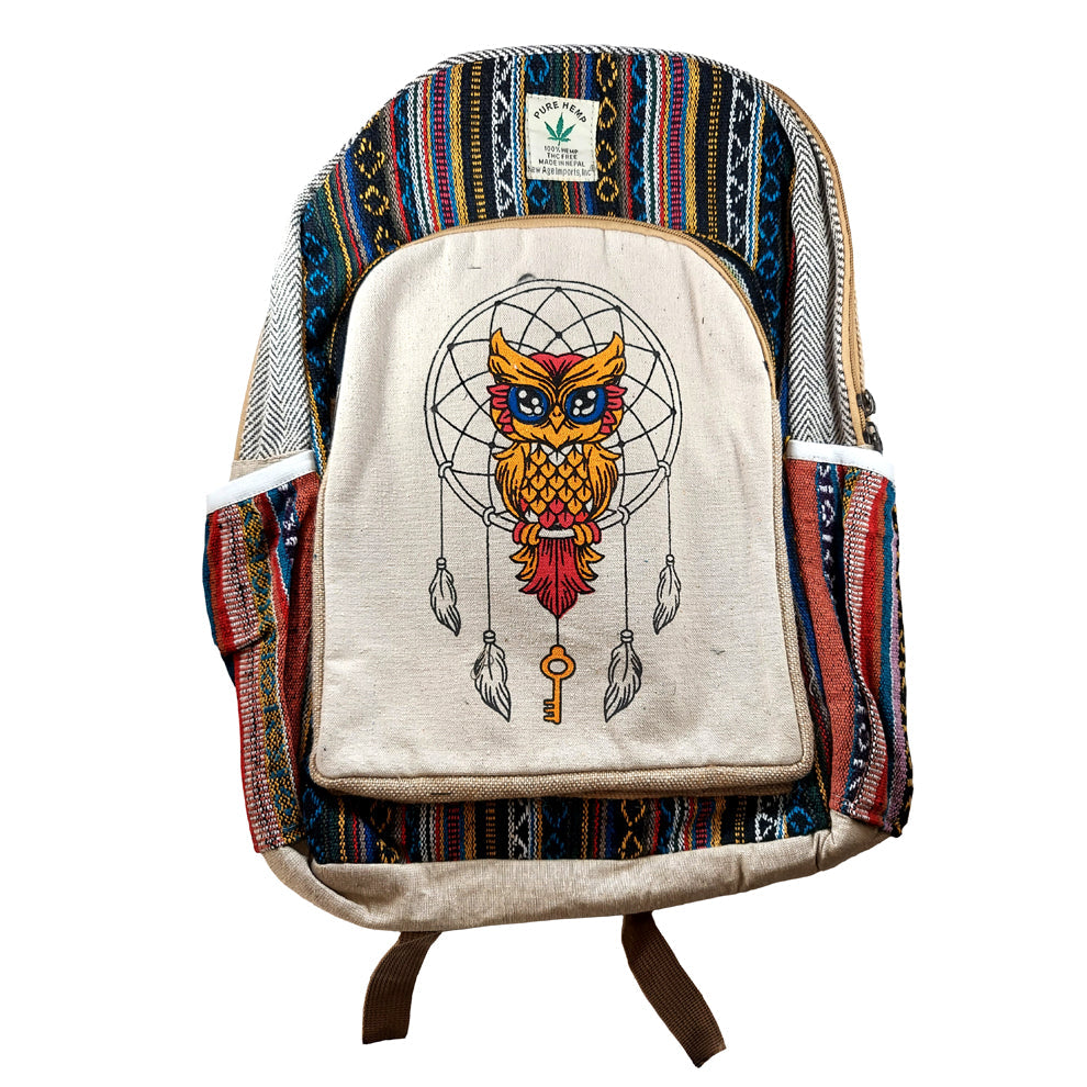 HEMP Owl Dreamcatcher Backpack – Backpack
