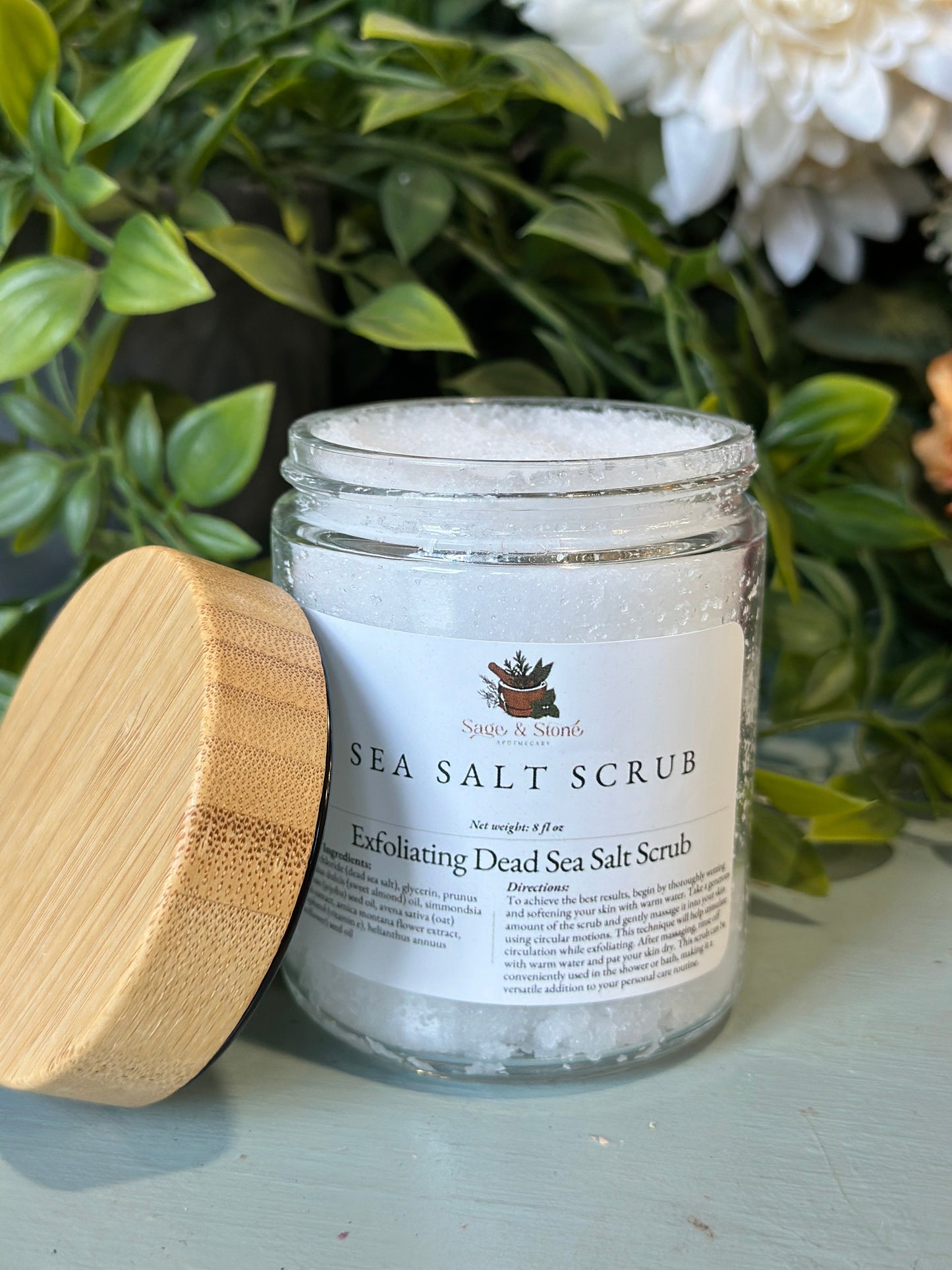 Exfoliating Dead Sea Salt Scrub