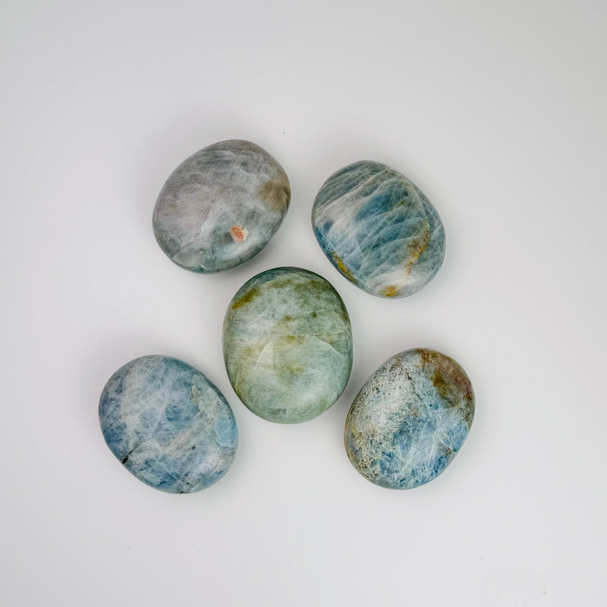 Aquamarine – Palm Stone