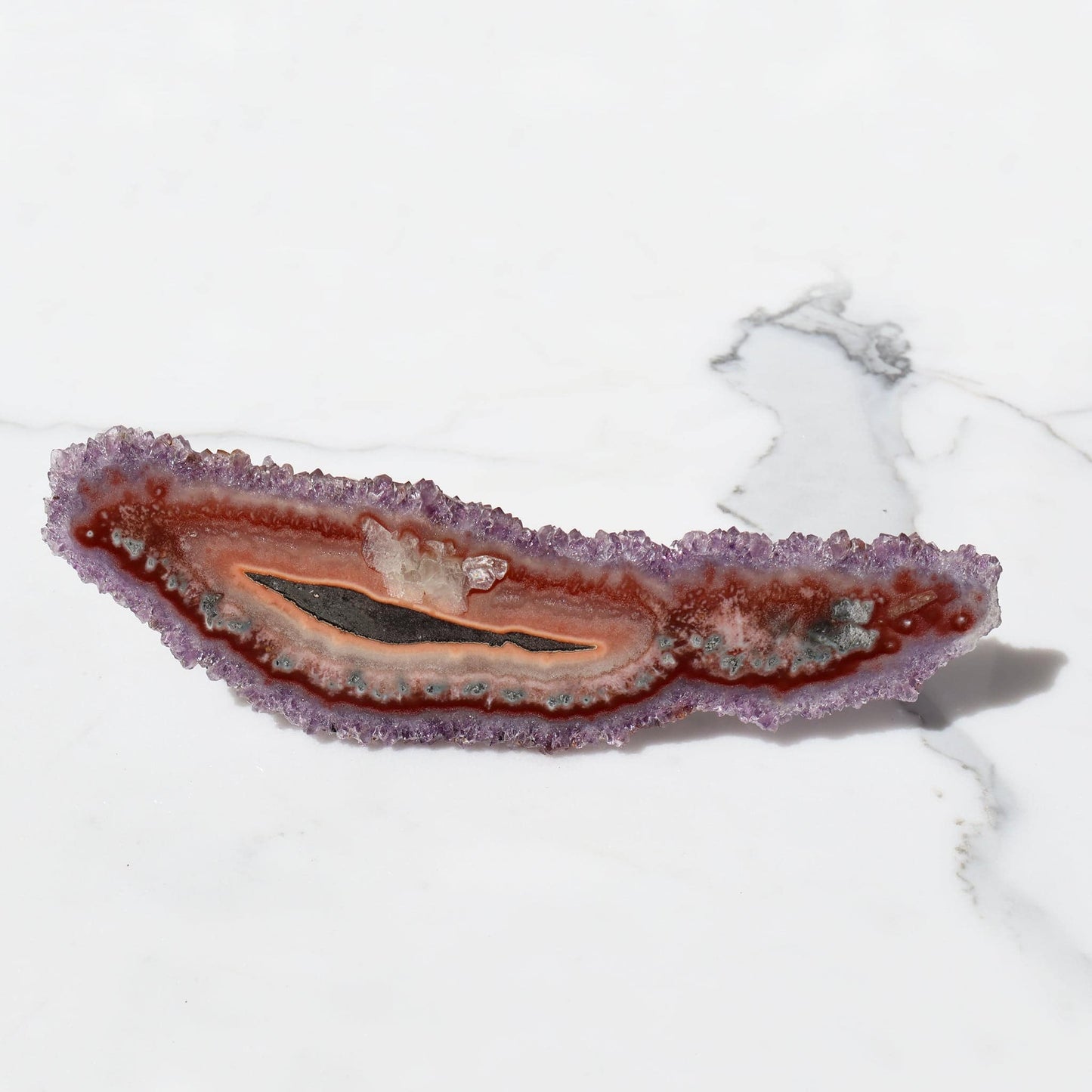 Rare Varmint Resembling Stalactite – Amethysts Crystals Stalactites