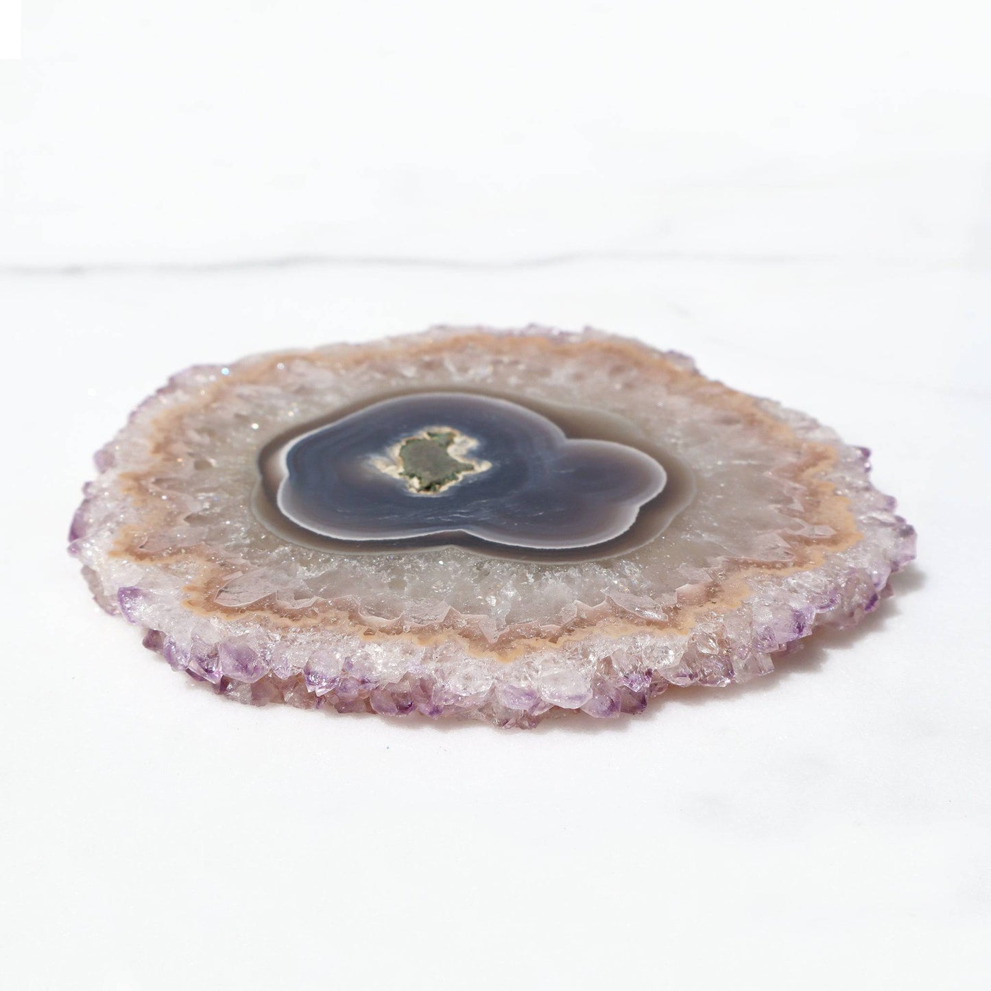 Pastel Blue Agate Stalactite