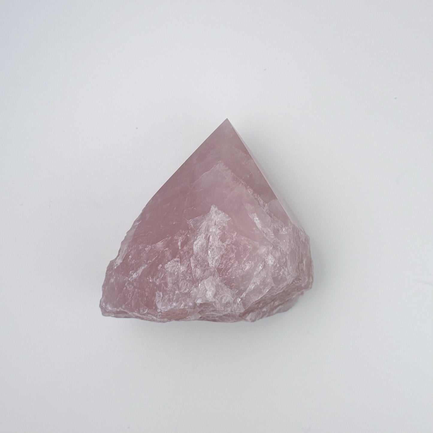 Part Polished Towers – Rose Quartz 3"
