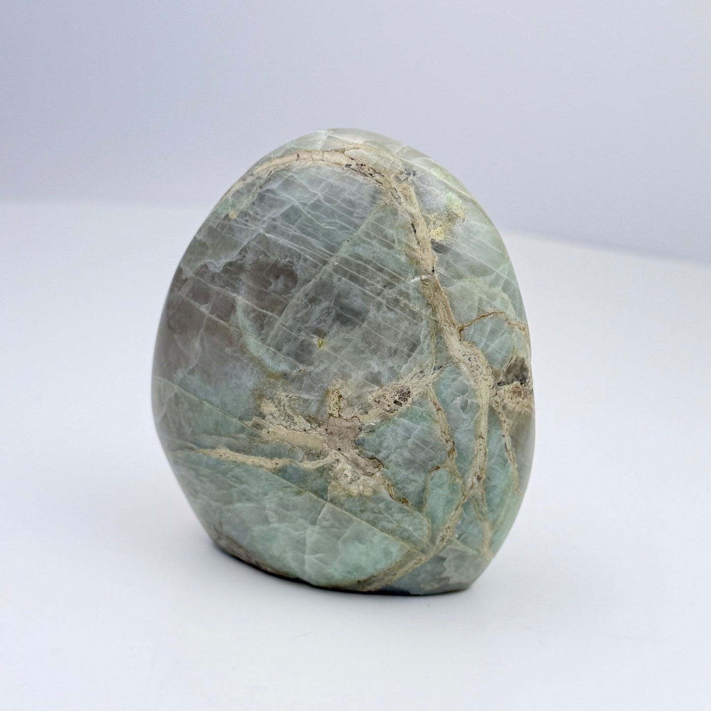 Green Moonstone – Free form 3.25x3x1"