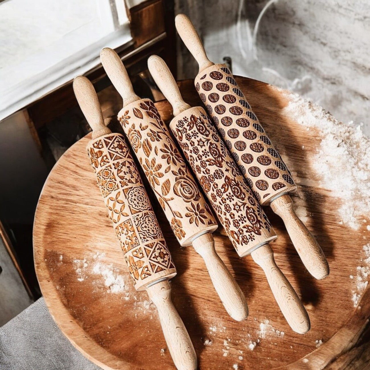 Easter + Spring Rolling Pins – Kitchen - Baking Tools