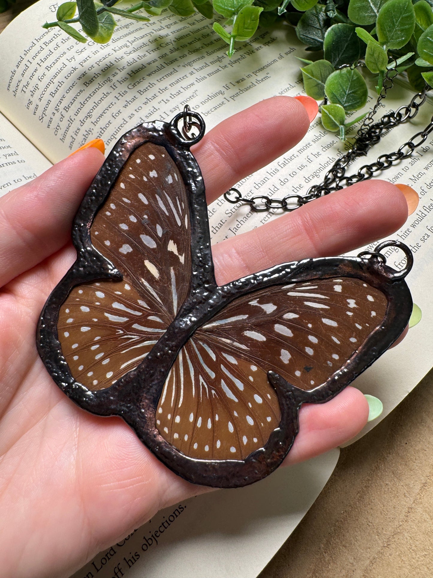 Butterfly and and Labradorite Necklace – Necklace