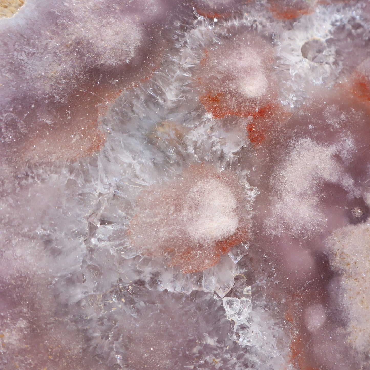 Pink Amethyst Geode Slab of Rustic Back – Pink Amethyst Geode