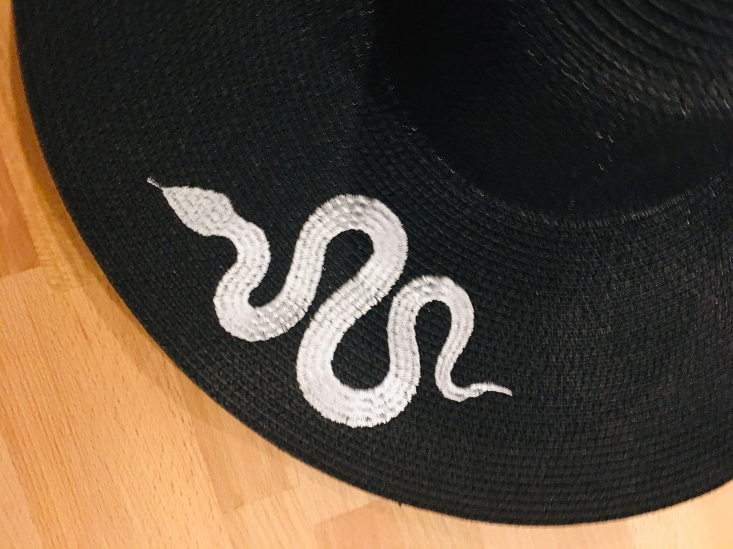 Floppy Sun Hat - XL Brim - Snakes - READY TO SHIP –