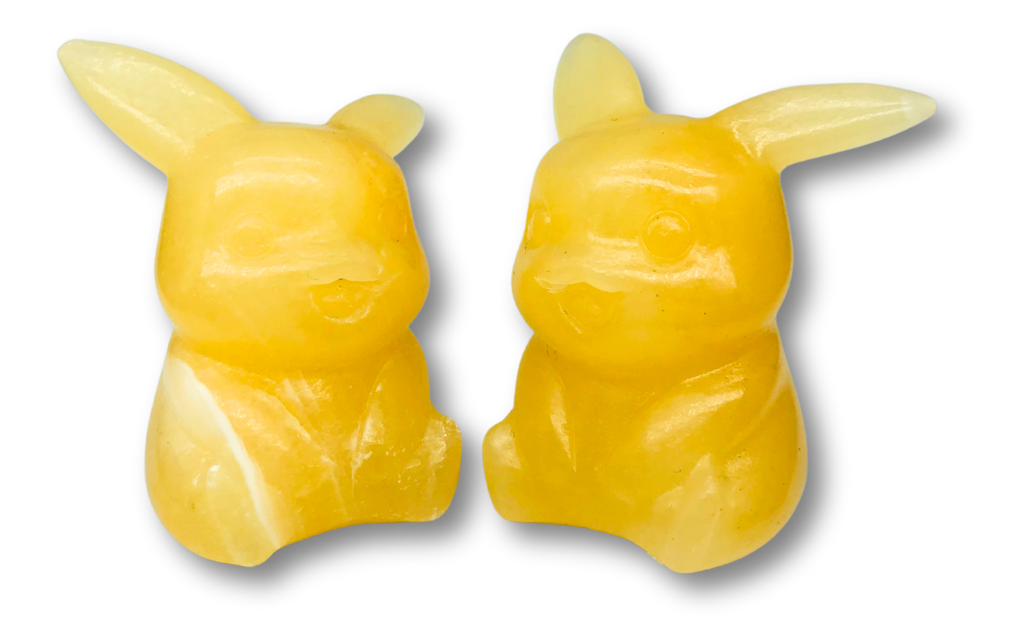 Yellow Calcite Pikachu