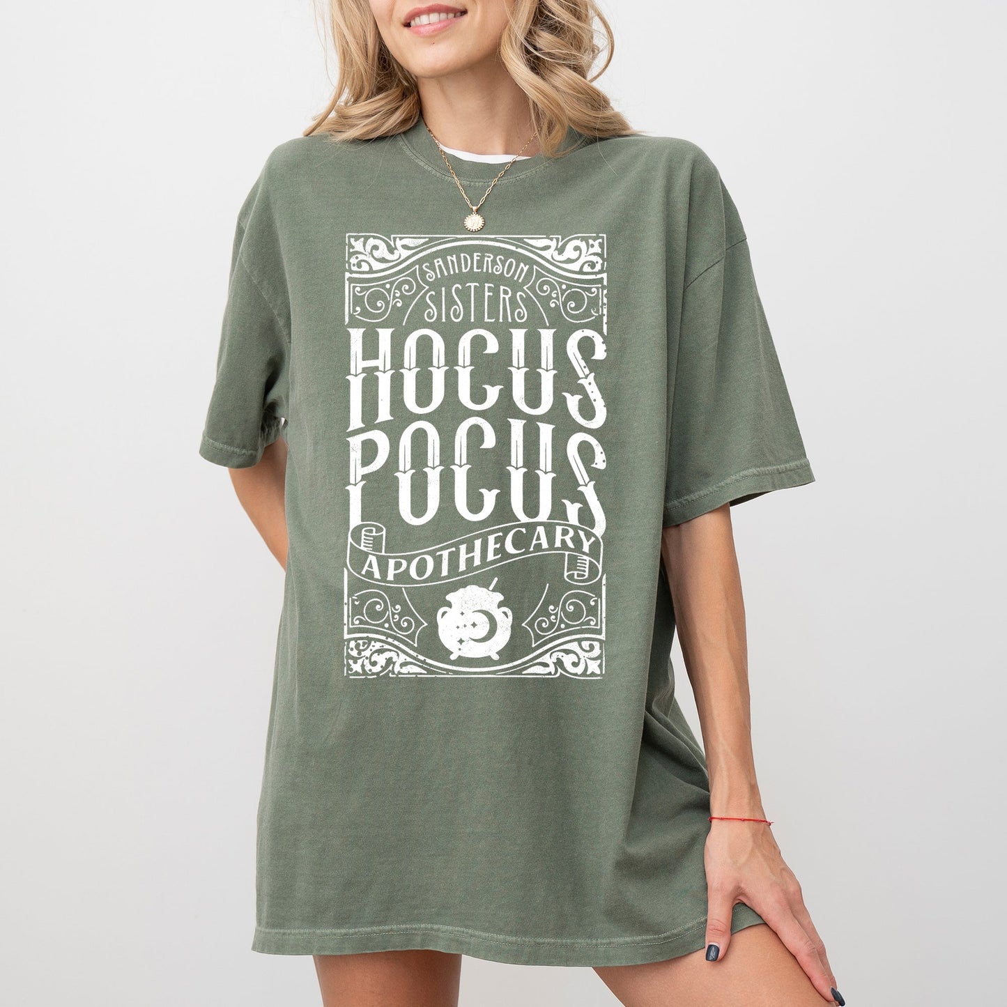 Hocus Pocus Apothecary T-Shirt – Comfort Colors Halloween Graphic Tee