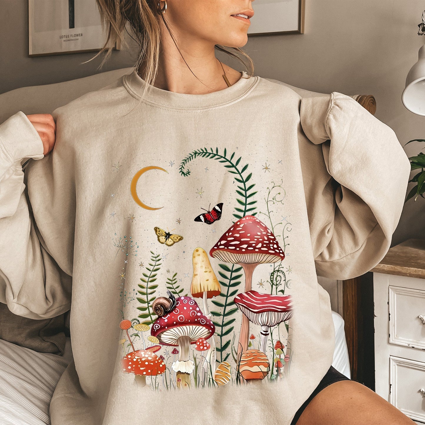 Mystical Mushroom Forest - Sweatshirt