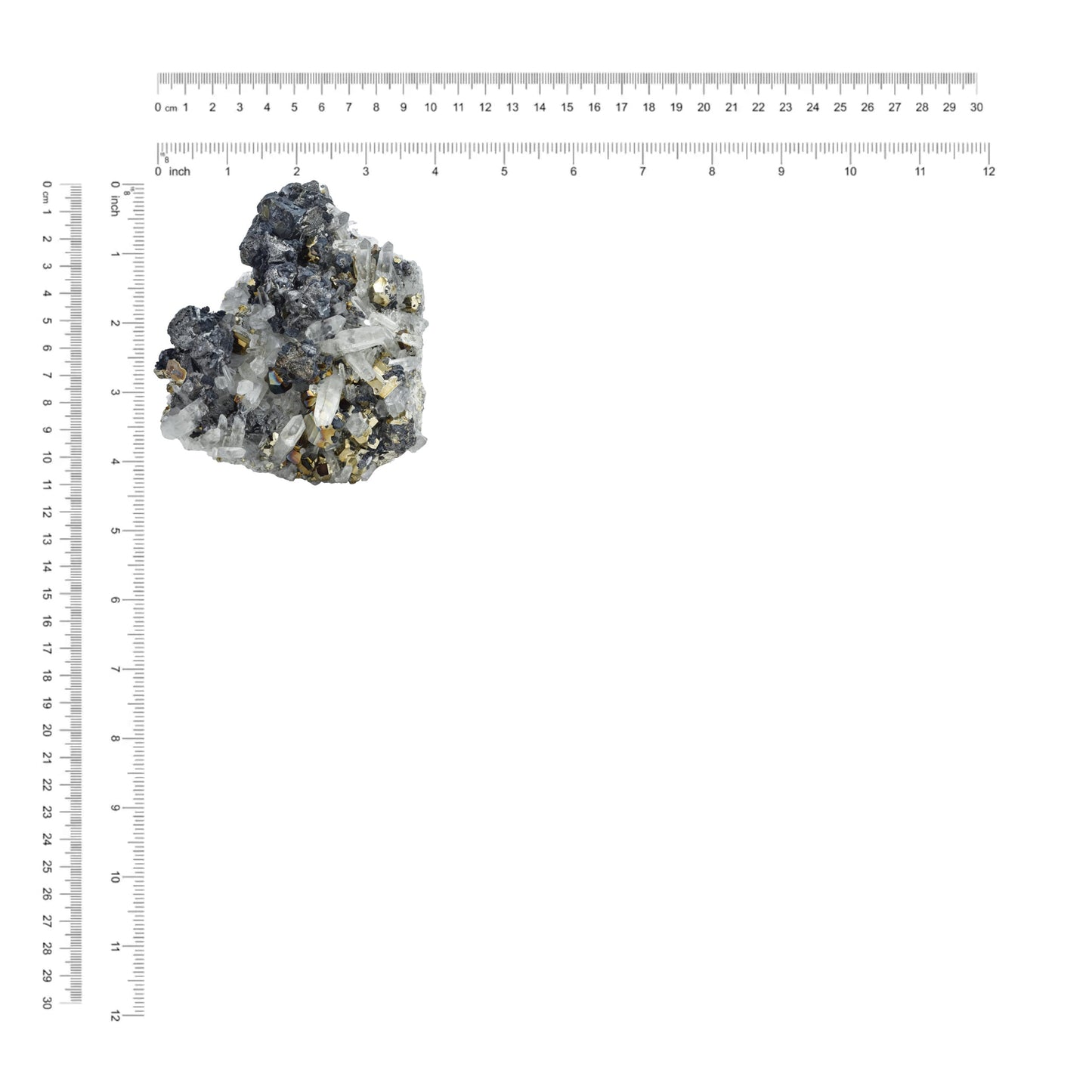 Pyrite in Quartz Crystal Collector's Corner Specimen 1,793 cts - 1 Piece – RP - Regular Price