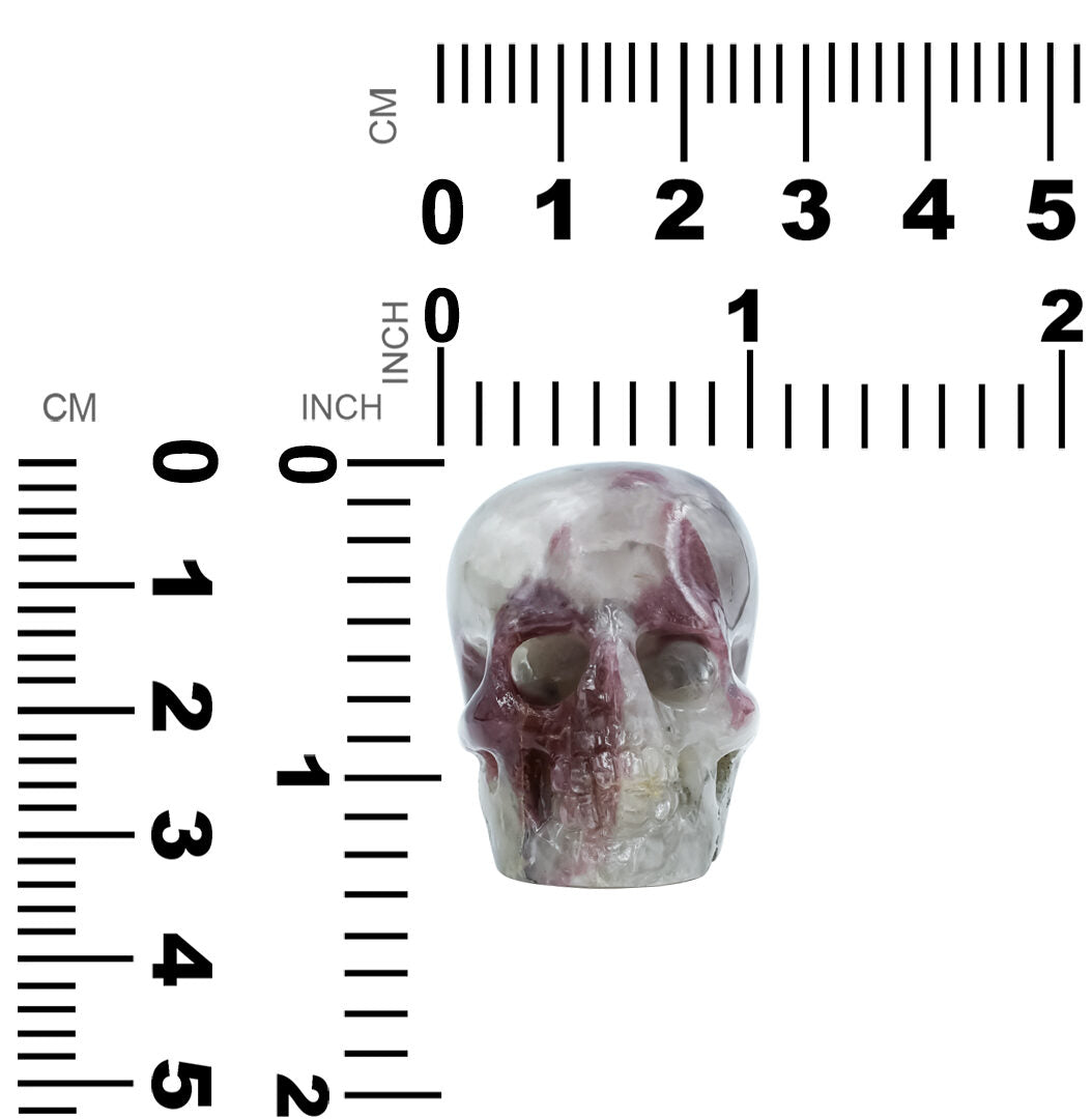 Carved Rubellite Tourmaline from Paraiba Skull 319 cts - 1 piece – RP - Regular Price
