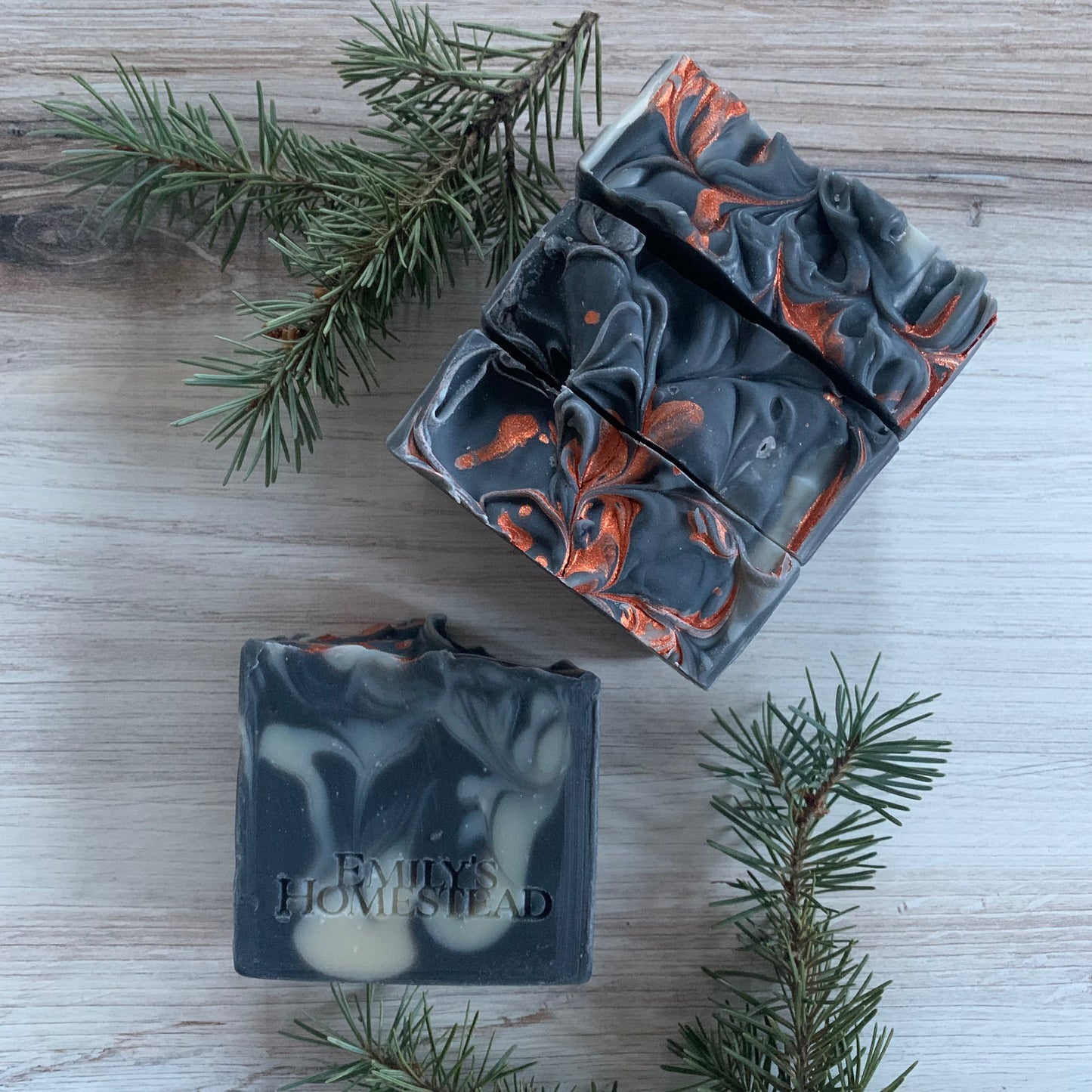 Leather/Cedar/Sandalwood - Handmade Soap