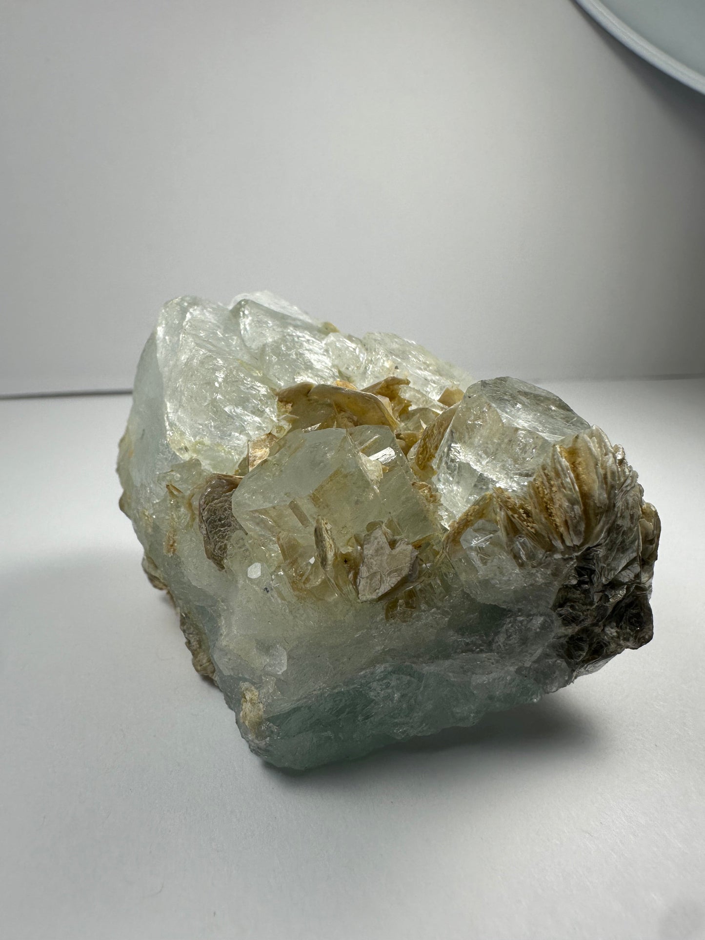 Aquamarine with Muscovite Shigar Valley, Skardu, Pakstan – Minerals