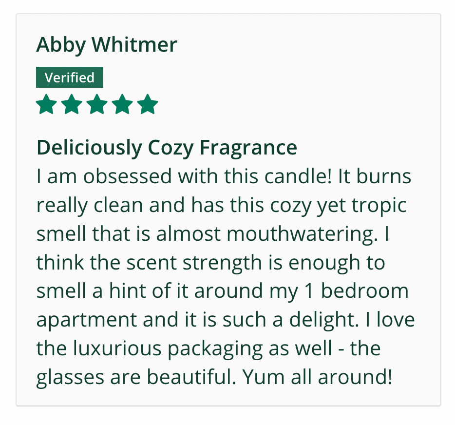 White Sand Beach Scented Soy Candle – Pacific Island