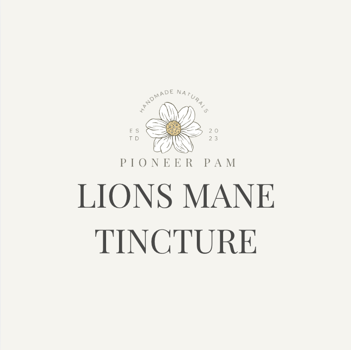 Moon & Memory Support, Lions Mane Tincture – Nervous System Support