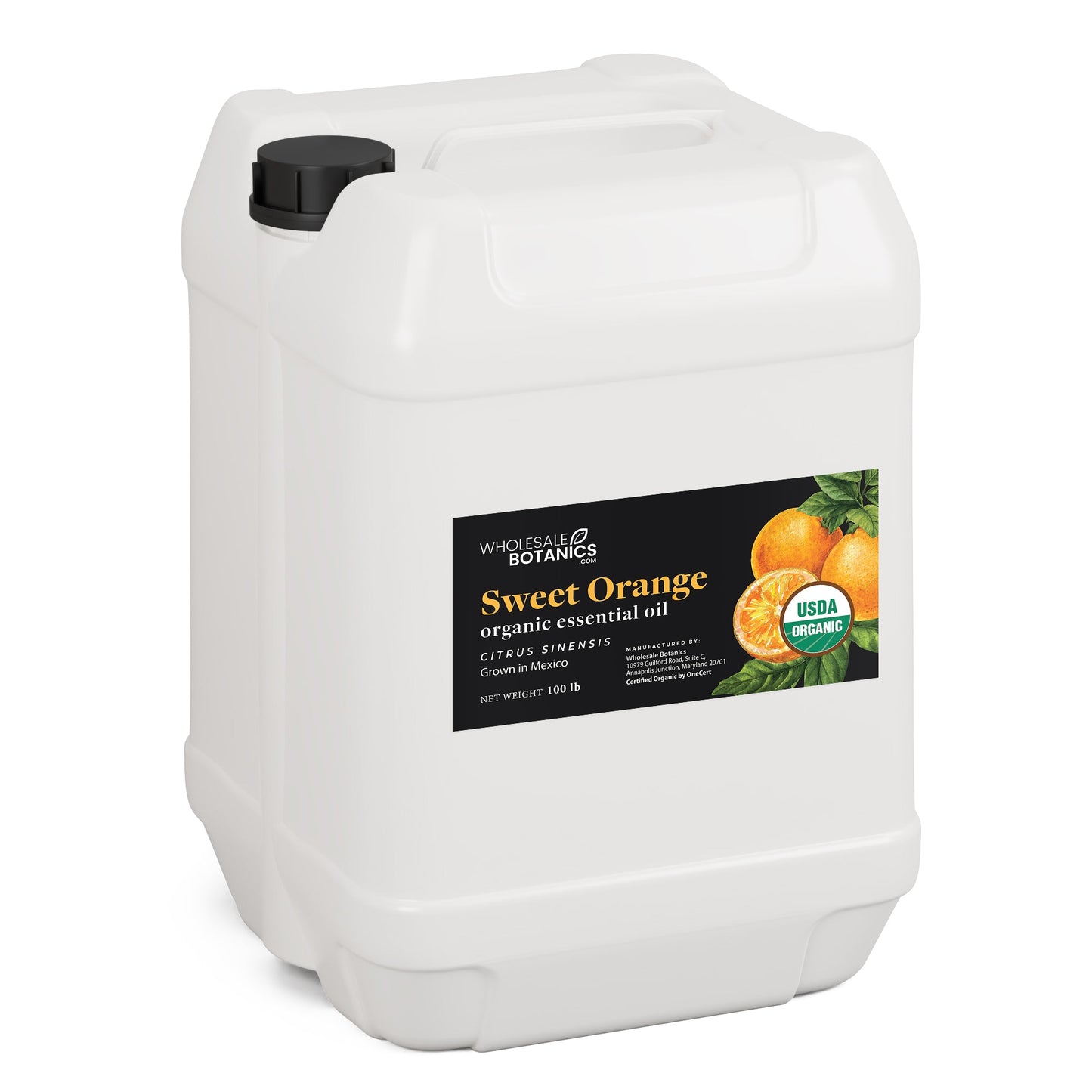 Organic Sweet Orange Essential Oil – 100 lbs Organic_Essential_Oil