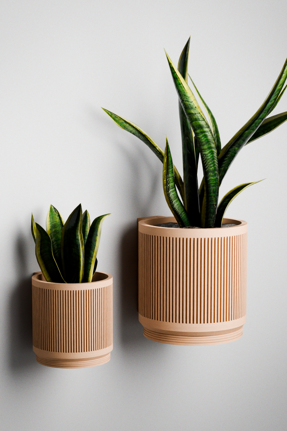 modern hanging wall planter Hanging STREAM Wall Planter