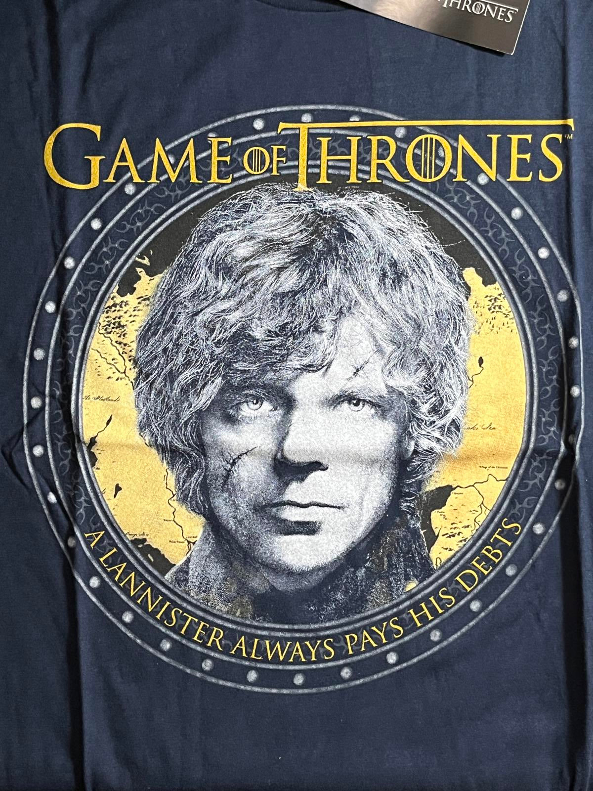 Vintage Game of Thrones T-Shirt - Tyrion Lannister HBO Tee - Deadstock 2014 – T-Shirts