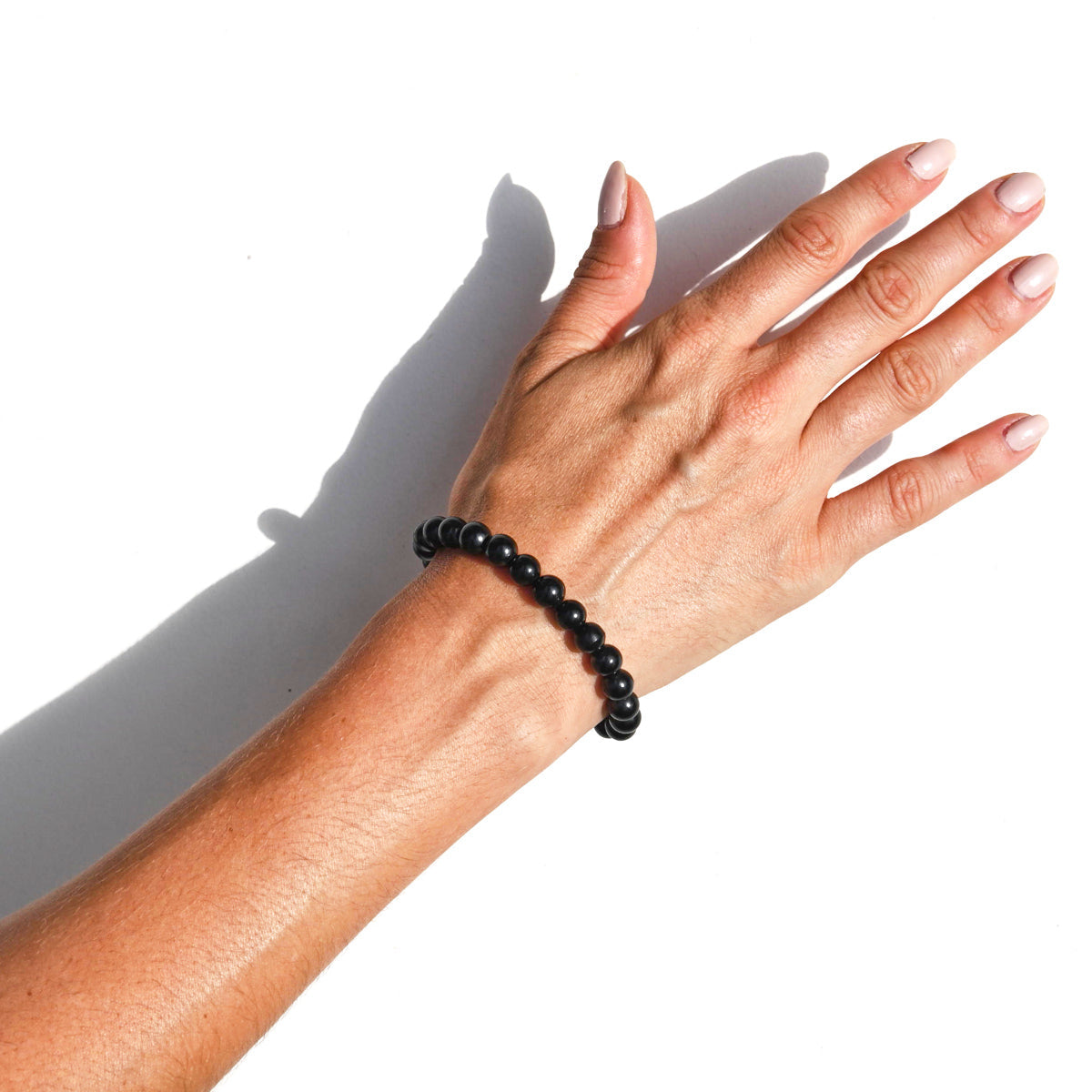Black Obsidian Bracelet - PROTECT – 8mm bracelet
