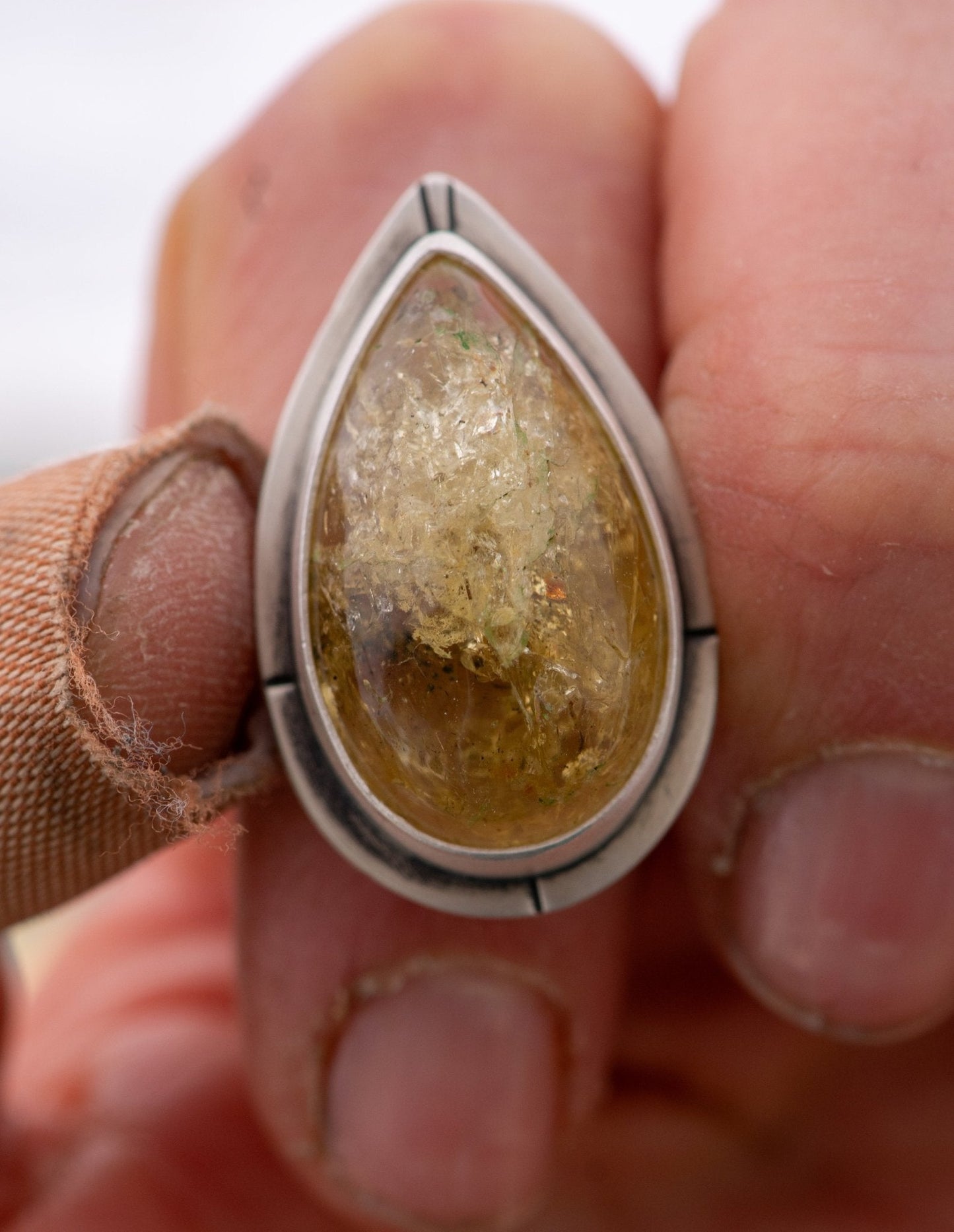 FASCINATION STREET SCAPOLITE RING โ