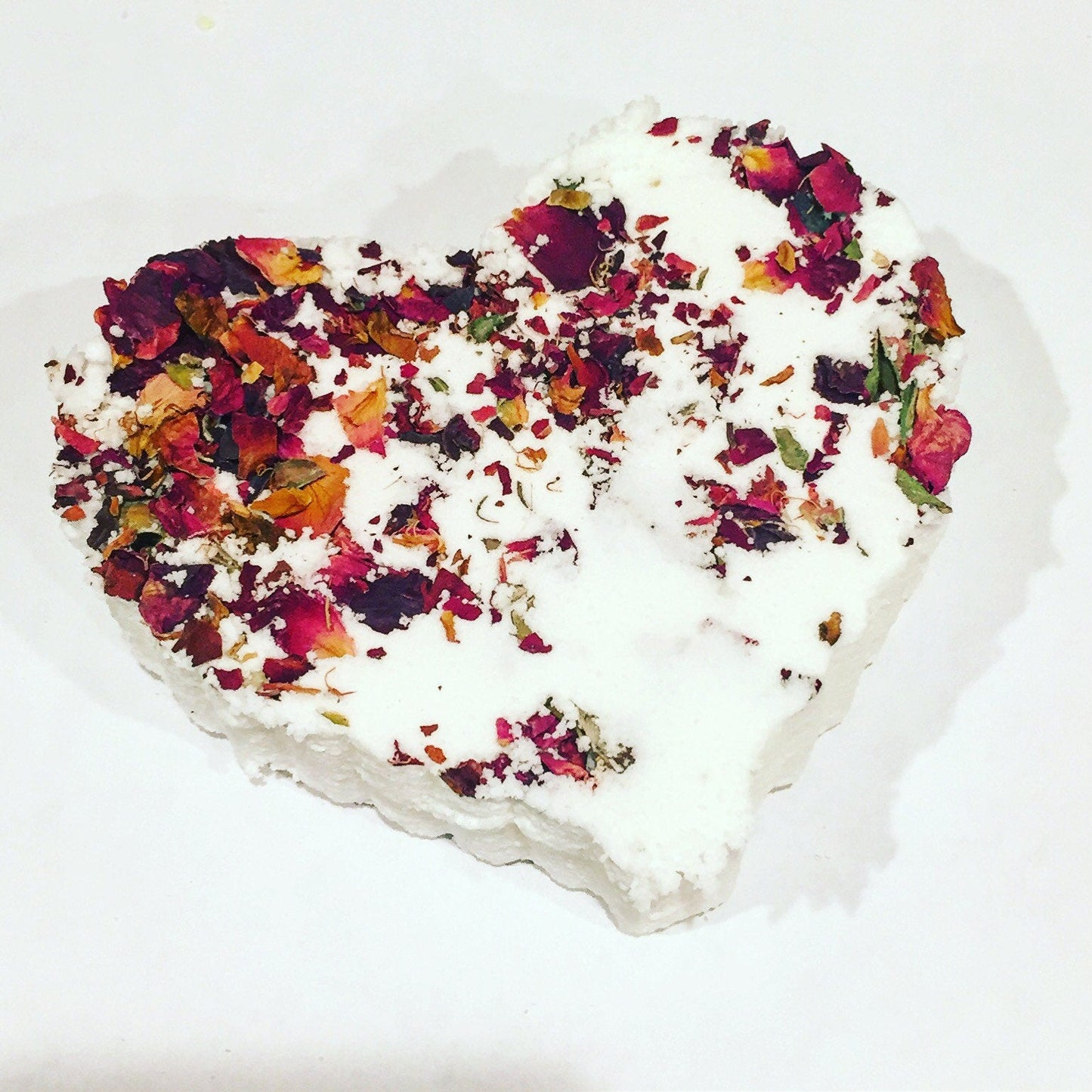 Rose Petal Heart Bath Bomb