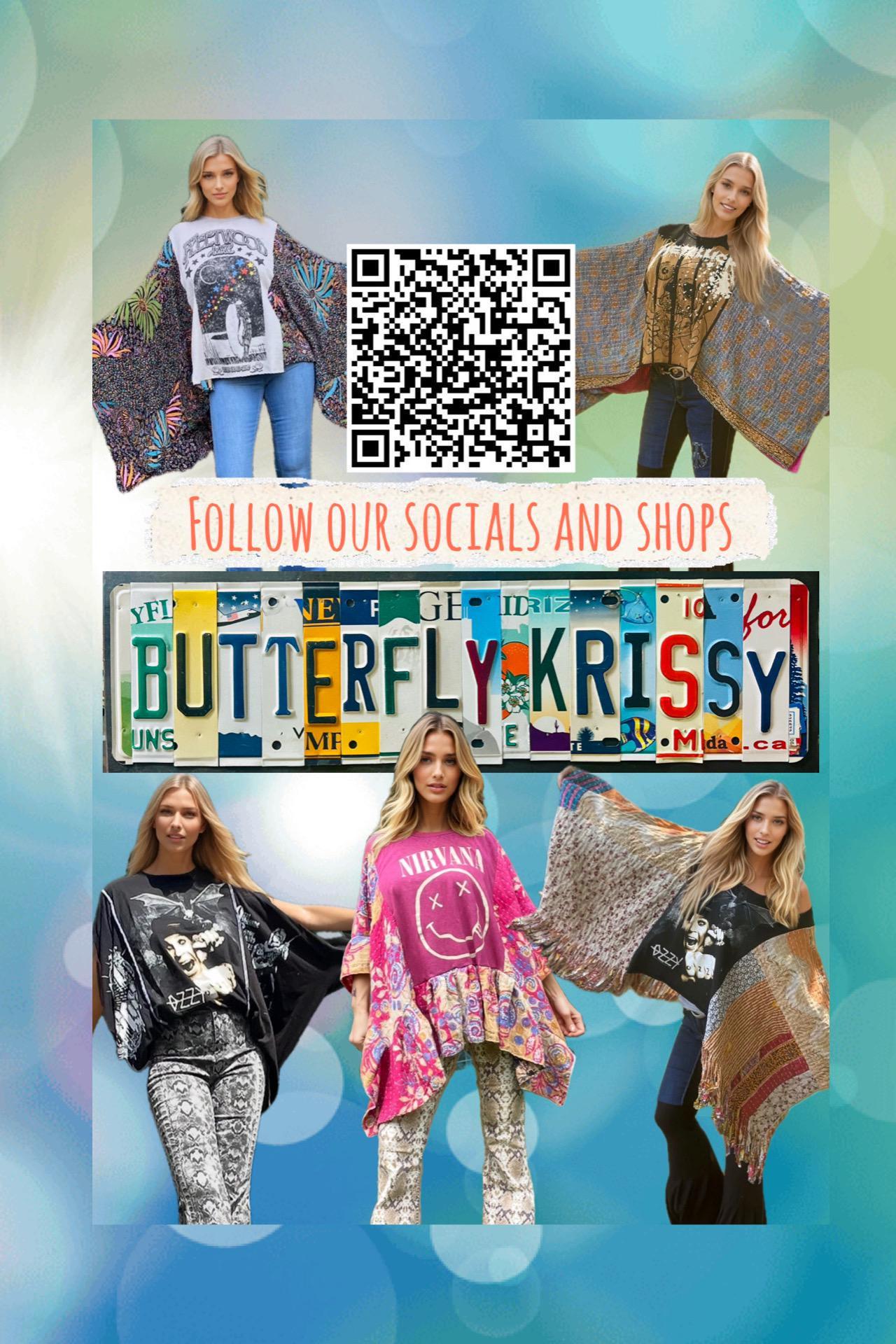 Upcycled Butterfly Top - Kantha Sleeves OOAK – Upcycled