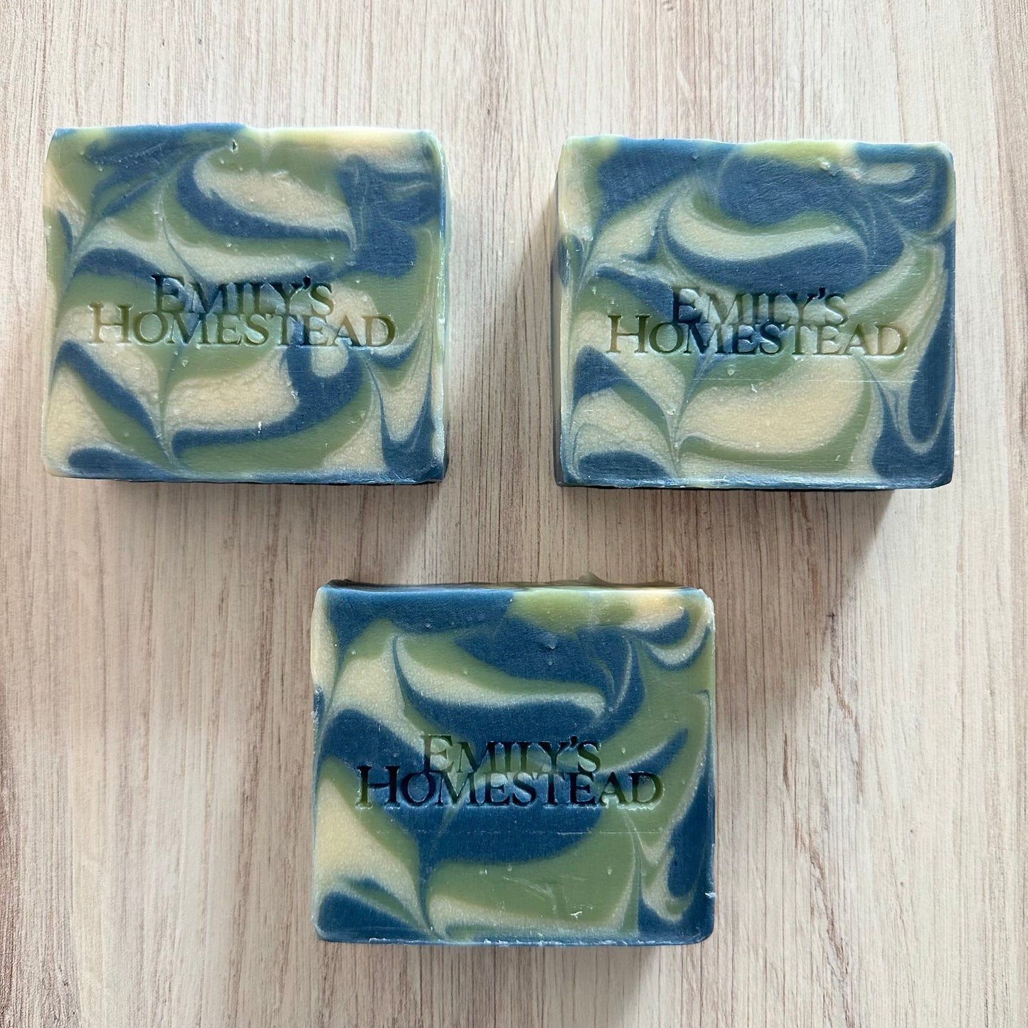 Blueberry, Bergamot, Lemon, Thyme - - Handmade Soap