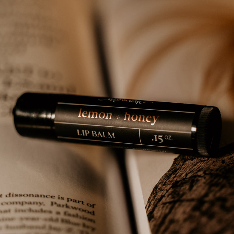 Lemon + Honey Lip Balm –