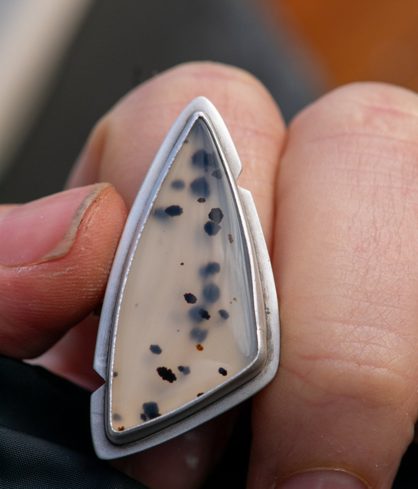 MISCHIEF MONTANA AGATE RING