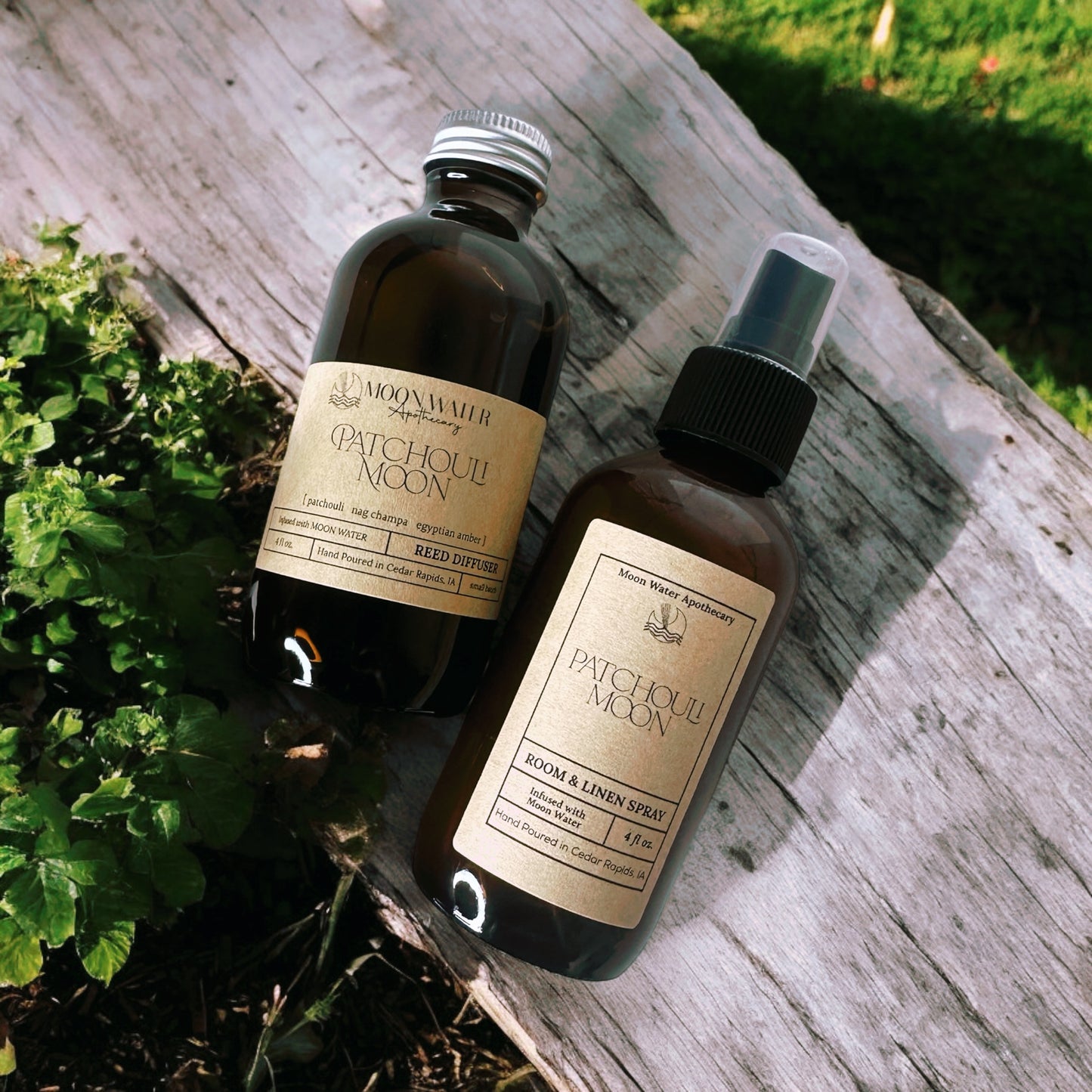 Patchouli Moon - Room Spray -- Patchouli, Nag Champa & Amber -- by Moon Water Apothecary! –