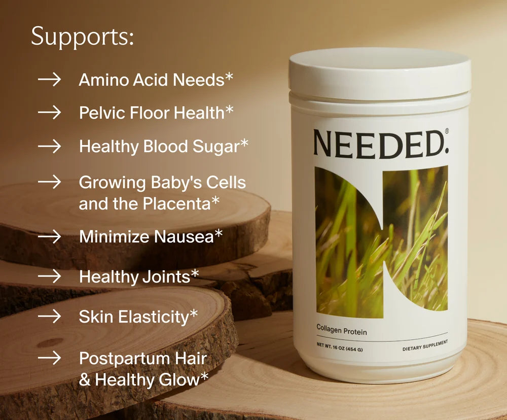 NEEDED Collagen Protein Powder โ Unflavored, 16 oz