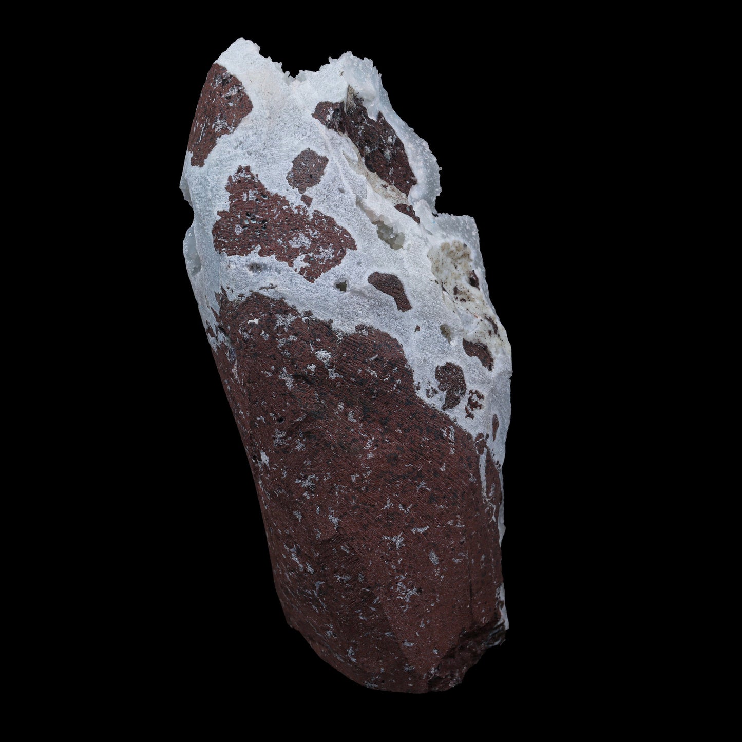 Pentagonite with Chalcedony Self Standing Natural Mineral Specimen USA – pentagonite